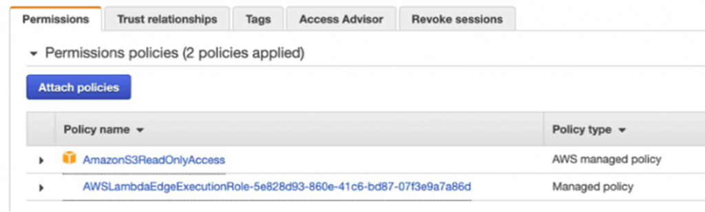 AmazonS3ReadOnlyAccess AmazonS3ReadOnlyAccess